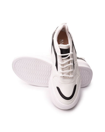 Zapatilla Zadar - Blanco con Negro