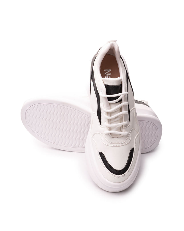 Zapatilla Zadar - Blanco con Negro