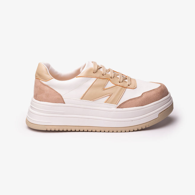 Zapatillas Urbanas Mujer Zambia - Beige