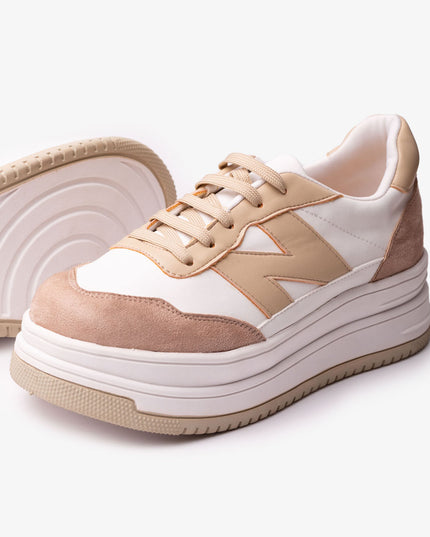 Zapatilla Zambia - Beige
