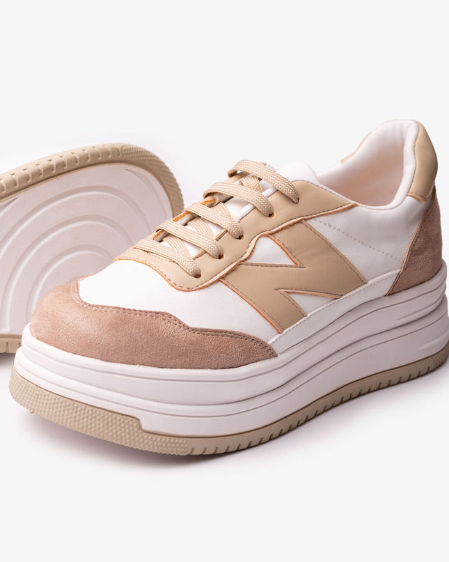 Zapatilla Zambia - Beige