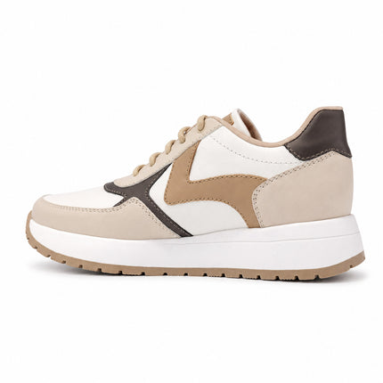 Zapatillas Urbanas Mujer Zigma - Beige