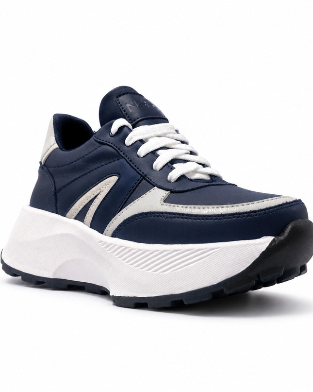 Zapatillas Urbanas Mujer Albella - Azul
