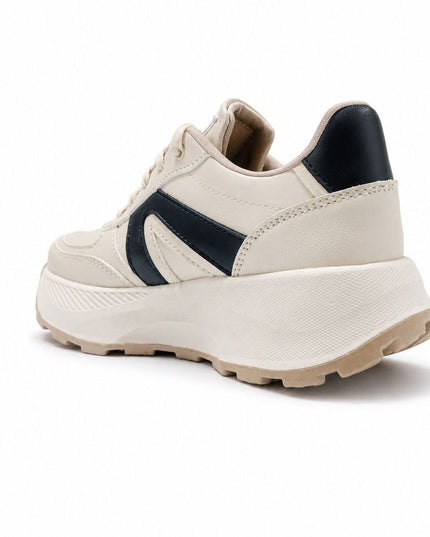 Zapatillas Urbanas Mujer Albella - Beige