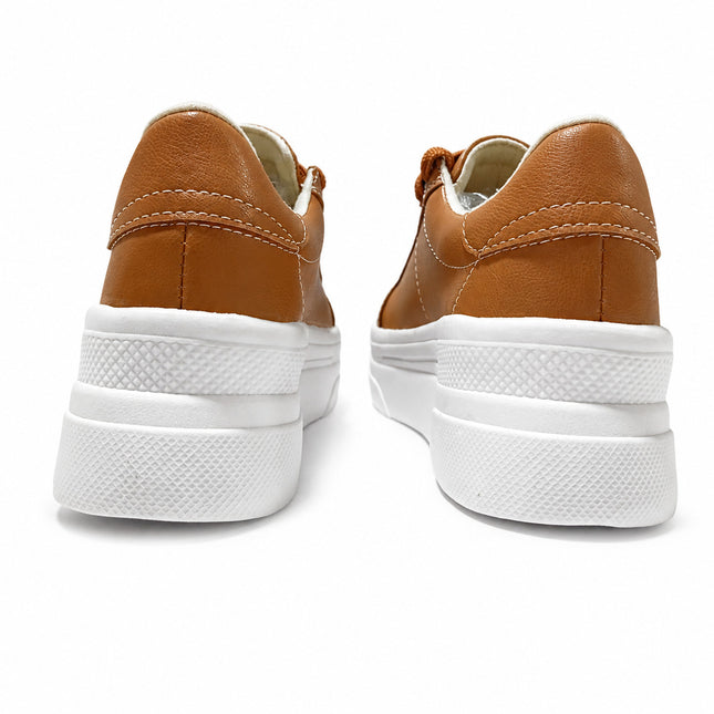 Zapatillas Urbanas Mujer Benares - Camel