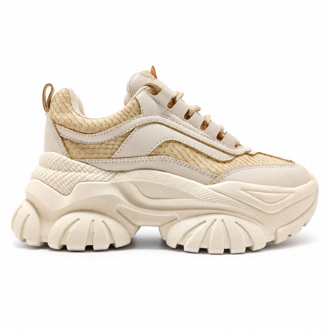 Zapatillas Urbanas Mujer Bradley - Beige