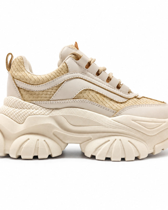 Zapatillas Urbanas Mujer Bradley - Beige