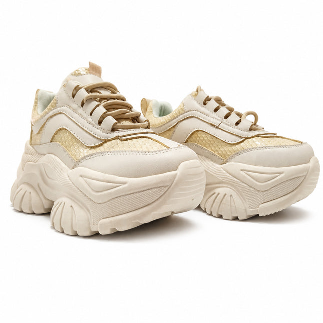 Zapatillas Urbanas Mujer Bradley - Beige