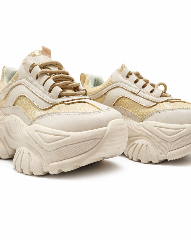 Zapatillas Urbanas Mujer Bradley - Beige