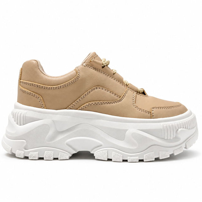 Zapatillas Urbanas Mujer Catarina - Beige