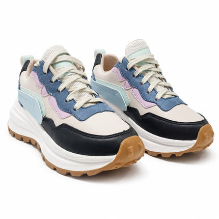 Zapatillas Urbanas Mujer Chicago - Celeste