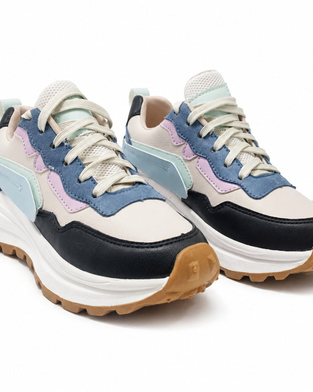 Zapatillas Urbanas Mujer Chicago - Celeste