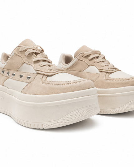Zapatillas Urbanas Mujer Cordoba - Beige 2