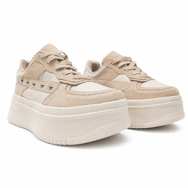 Zapatillas Urbanas Mujer Cordoba - Beige 2