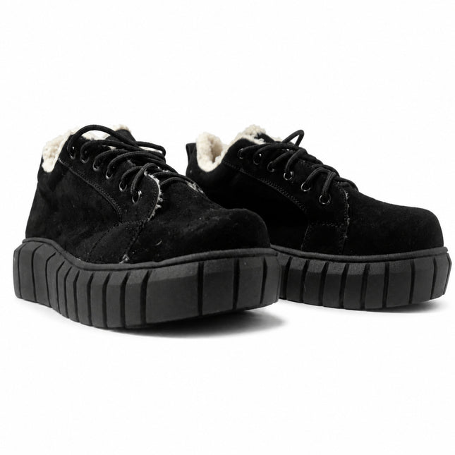 Zapatillas Urbanas Mujer Edirne - Negro
