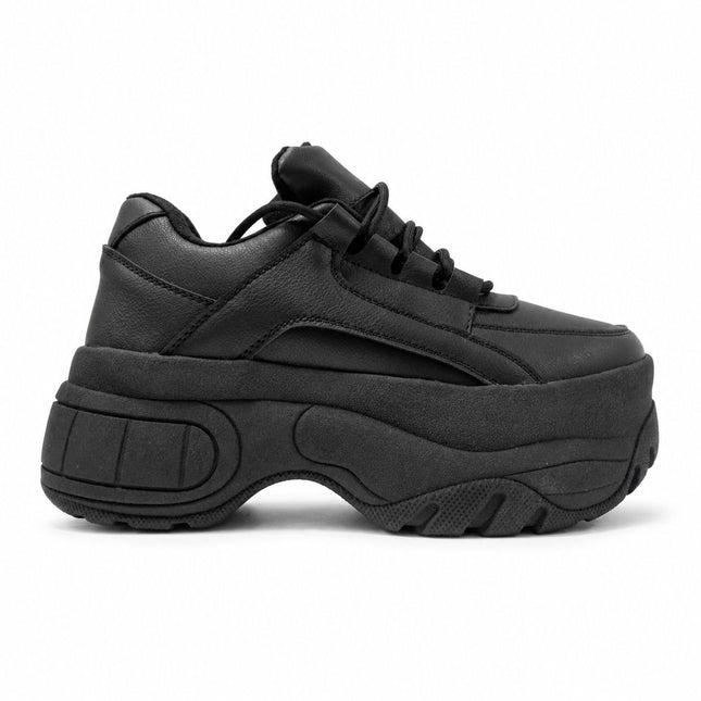 Zapatillas Urbanas Mujer Ica - Negro