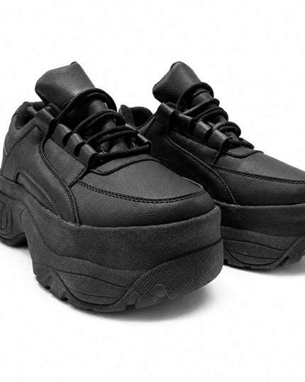 Zapatillas Urbanas Mujer Ica - Negro