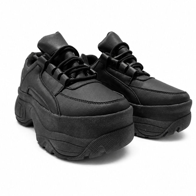 Zapatillas Urbanas Mujer Ica - Negro