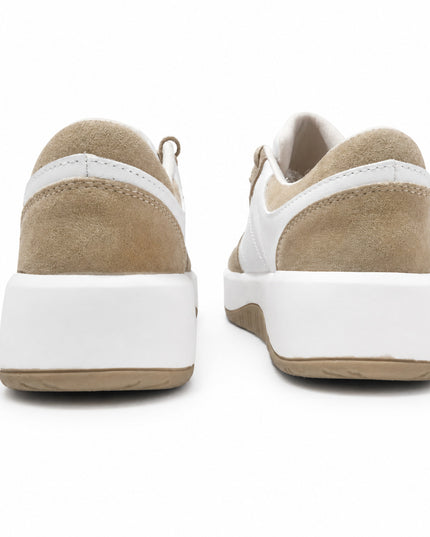 Zapatillas Urbanas Mujer Lieja  - Beige