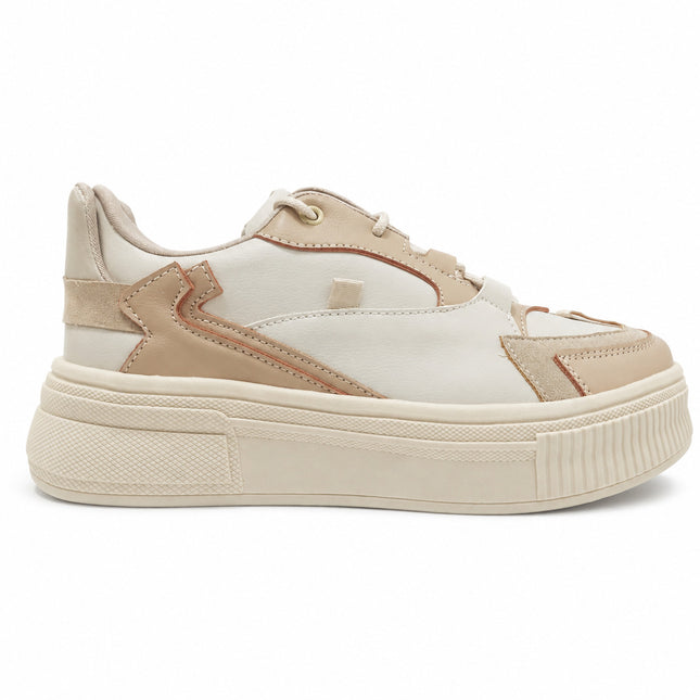 Zapatillas Urbanas Mujer Mons  - Beige