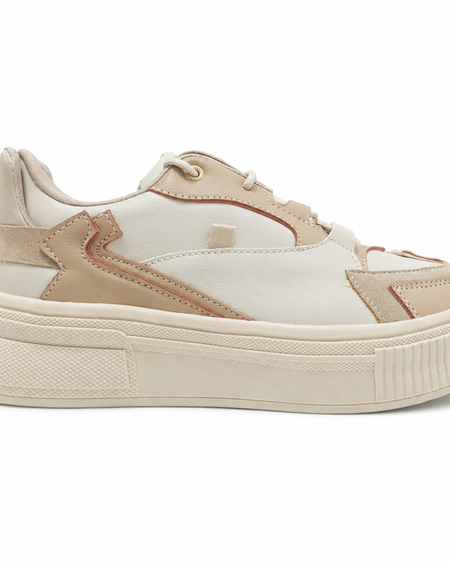 Zapatillas Urbanas Mujer Mons  - Beige