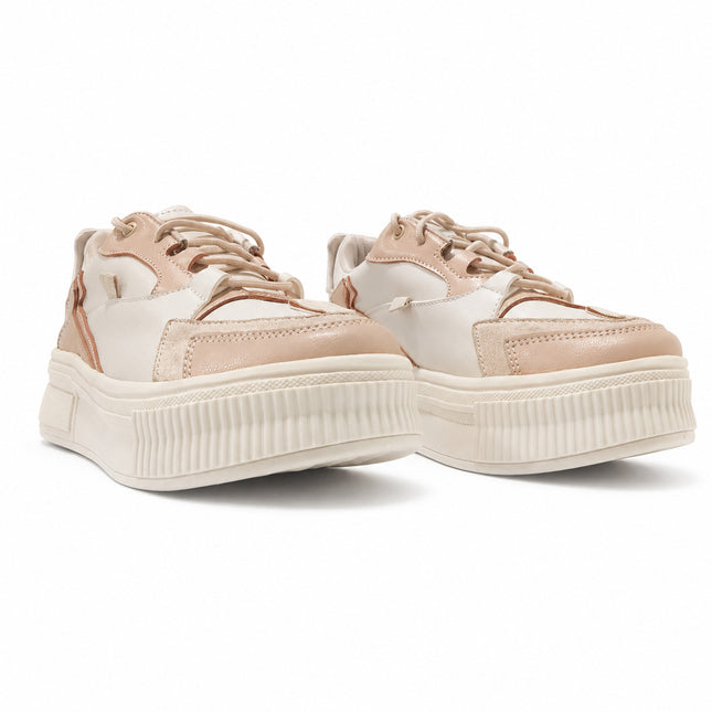 Zapatillas Urbanas Mujer Mons  - Beige