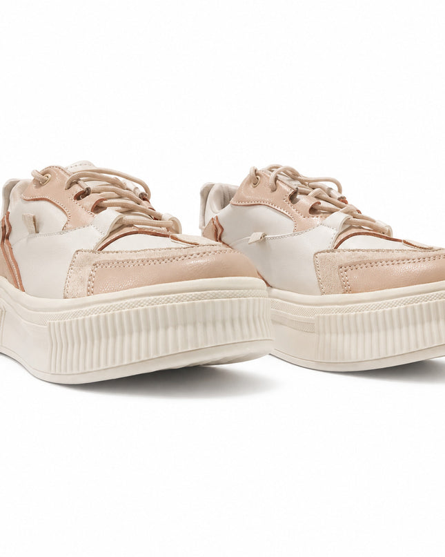 Zapatillas Urbanas Mujer Mons  - Beige