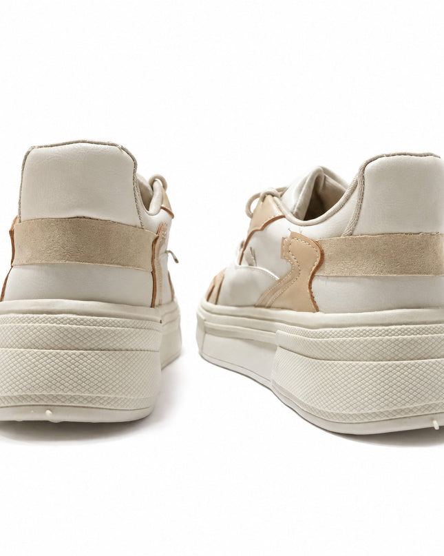Zapatillas Urbanas Mujer Mons  - Beige
