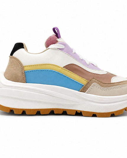 Zapatillas Urbanas Mujer Nankin - Celeste