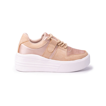 Zapatillas Urbanas Mujer Oporto - Dorado