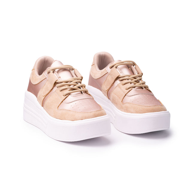 Zapatillas Urbanas Mujer Oporto - Dorado