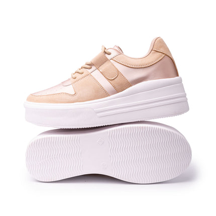 Zapatillas Urbanas Mujer Oporto - Dorado