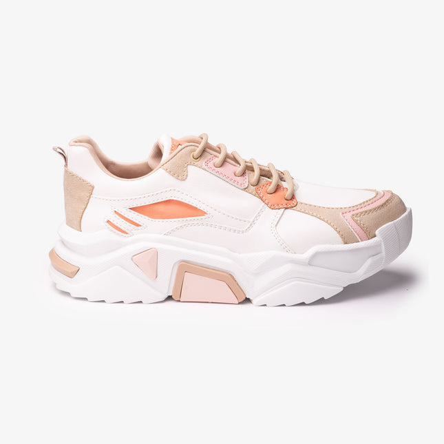 Zapatillas Urbanas Mujer Perth - Beige