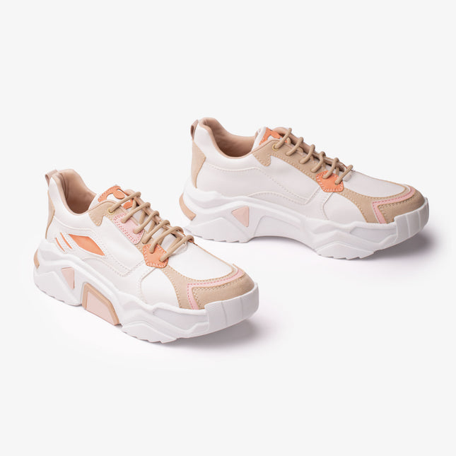 Zapatillas Urbanas Mujer Perth - Beige