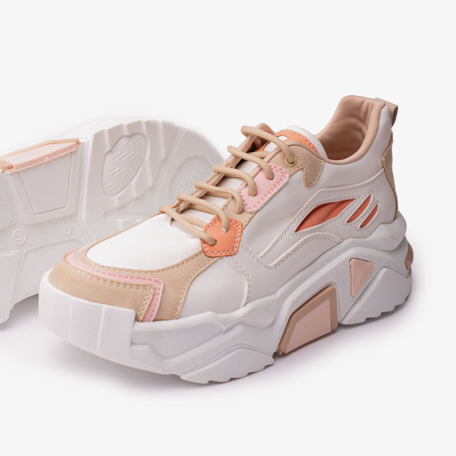 Zapatillas Urbanas Mujer Perth - Beige