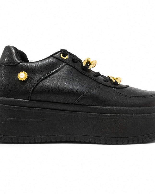 Zapatillas Urbanas Mujer Pristina - Negro