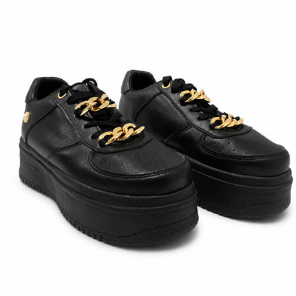 Zapatillas Urbanas Mujer Pristina - Negro