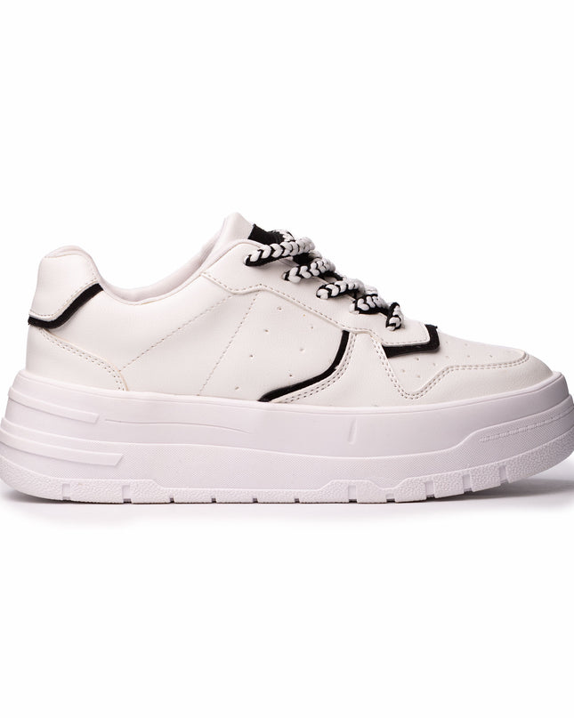 Zapatilla rules - Blanco y Negro