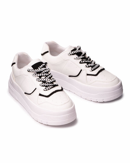 Zapatilla rules - Blanco y Negro