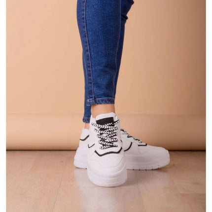 Zapatillas Urbanas Mujer rules - Blanco y Negro