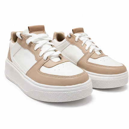 Zapatillas Urbanas Mujer San Diego - Beige