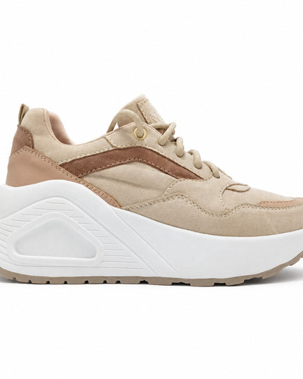 Zapatillas Urbanas Mujer Sedan - Beige