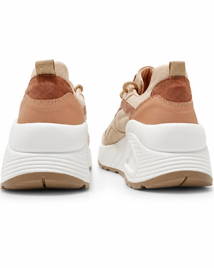 Zapatillas Urbanas Mujer Sedan - Beige