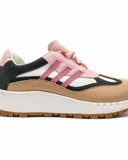 Zapatillas Urbanas Mujer Valengia - Fucsia