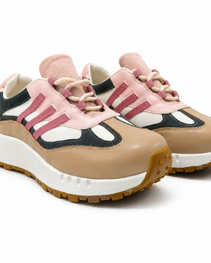 Zapatillas Urbanas Mujer Valengia - Fucsia