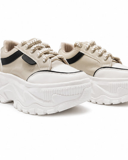 Zapatillas Urbanas Mujer Wemby - Beige