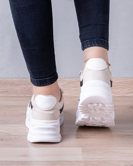 Zapatillas Urbanas Mujer Wemby - Beige