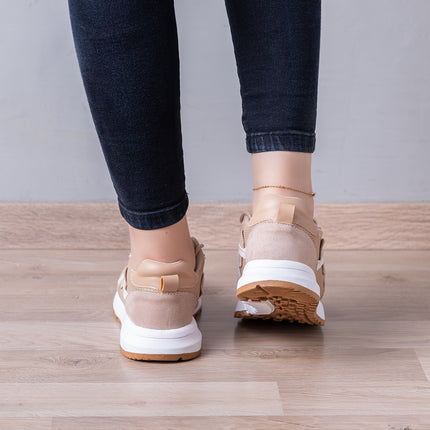Zapatillas Urbanas Mujer Kitty - Beige 2