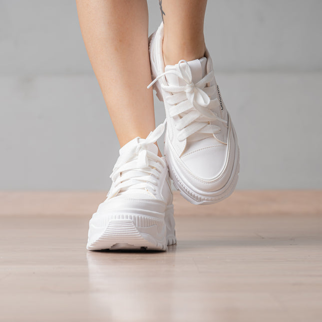 Zapatillas Urbanas Mujer Amyh - Blanco