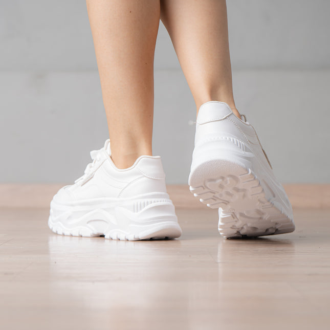 Zapatillas Urbanas Mujer Amyh - Blanco